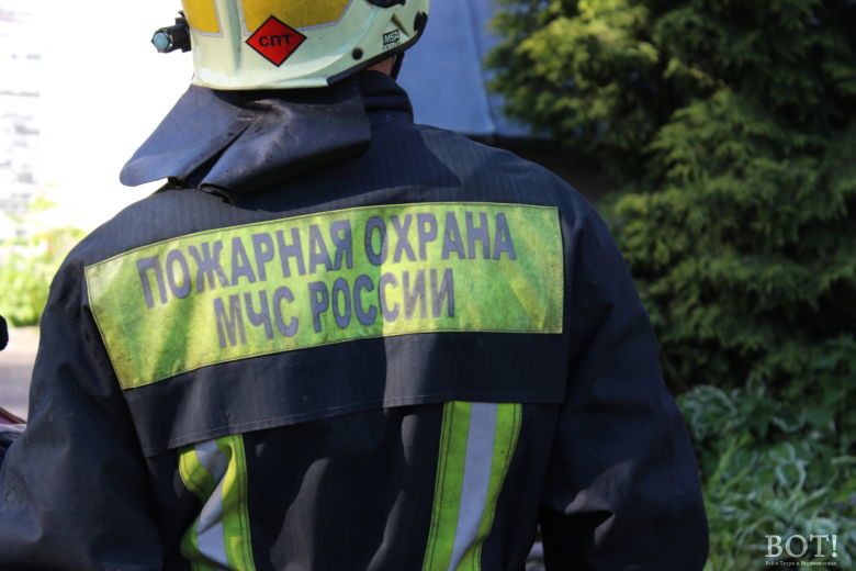 На пожаре в Кувшиново погиб пенсионер