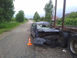 В двух ДТП в Вышневолоцком районе пострадали два водителя