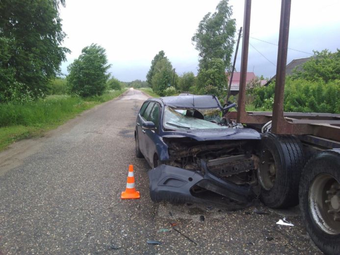 В двух ДТП в Вышневолоцком районе пострадали два водителя