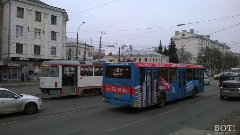 Жители Твери предпочитают ездить на трамваях и автобусах
