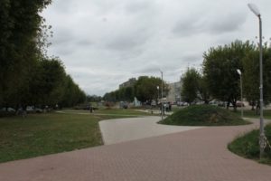 В Твери начались работы по благоустройству на бульваре Цанова