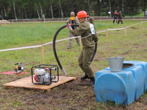 Пожарный из Тверской области занял второе место на всероссийских профессиональных соревнованиях