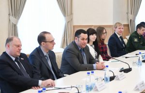 Губернатор обсудил развитие науки в Тверской области с молодыми учёными Верхневолжья