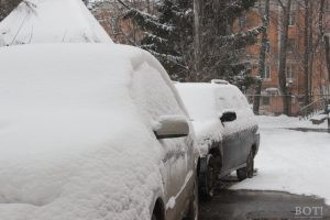 МЧС предупреждает жителей Тверской области о сильном снегопаде