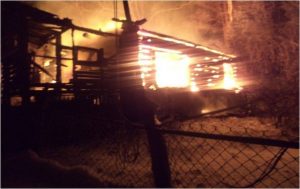 В Бологовском районе пенсионер погиб при пожаре в своем доме