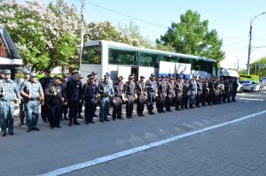 Отряд тверских полицейских вернулся из командировки на Северный Кавказ