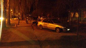 В Твери в столкновении двух автомобилей пострадал один человек