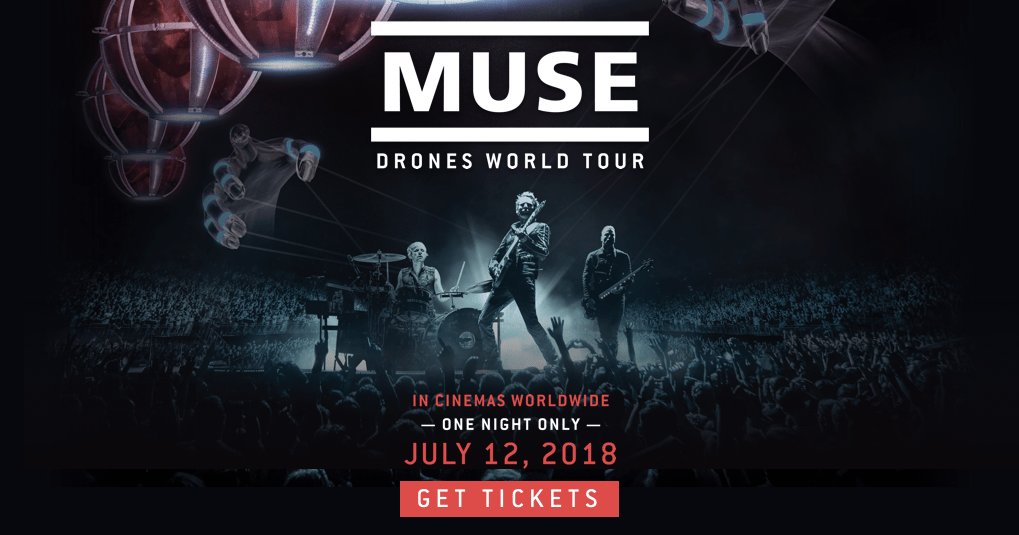 Концерт легендарной группы Muse можно будет увидеть в Твери