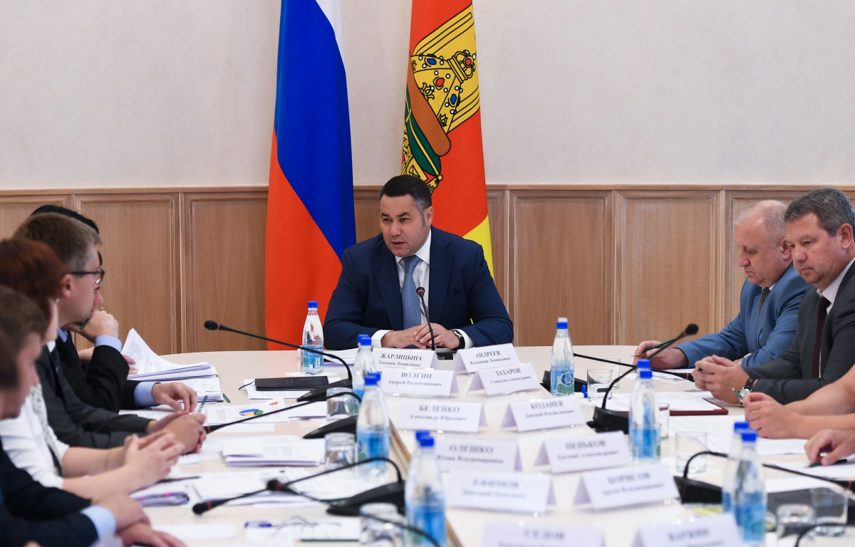 Игорь Руденя провел совещание о расчетах предприятий региона за газ и электроэнергию