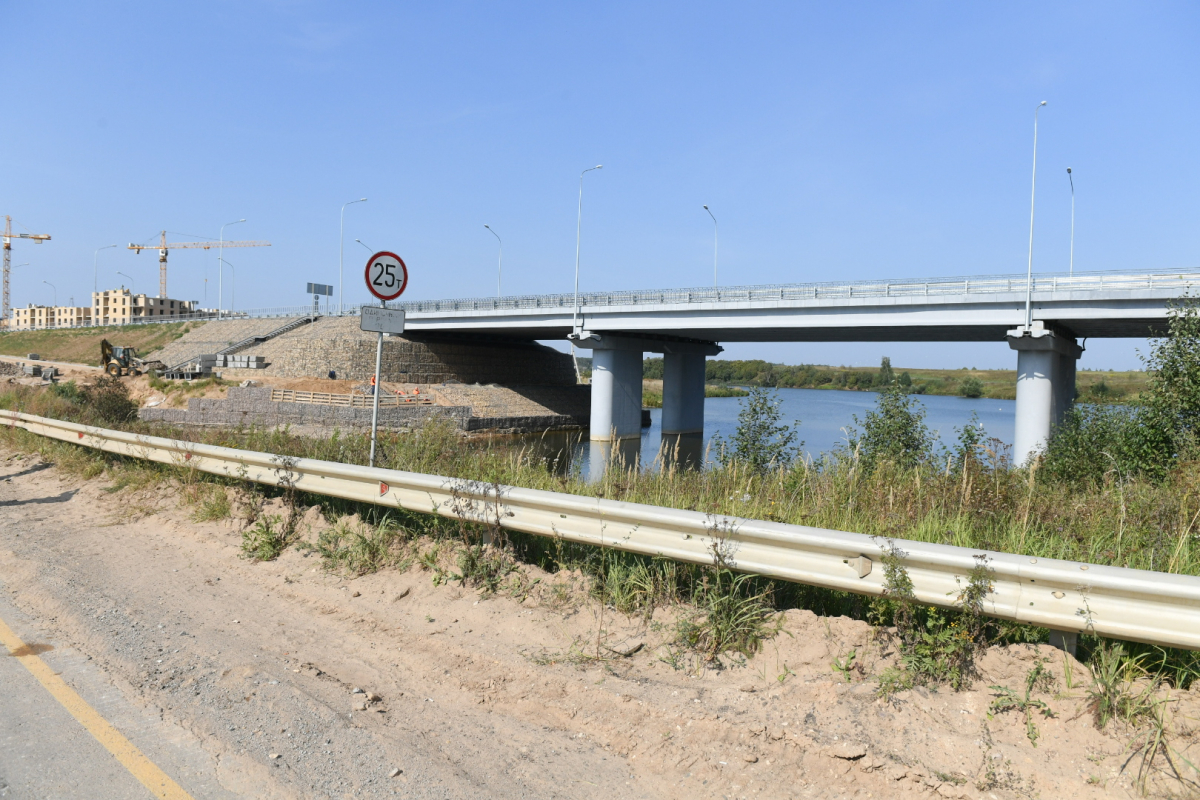В Тверской области построен новый мост в туристско-рекреационном кластере «Верхневолжский»