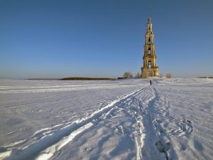 В Тверской области отреставрируют колокольню затопленного собора в Калязинском районе