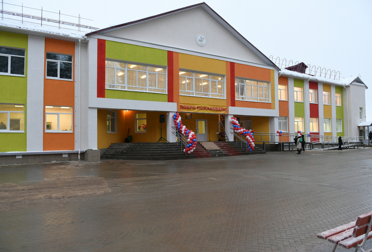 В Старицком районе открылась новая школа