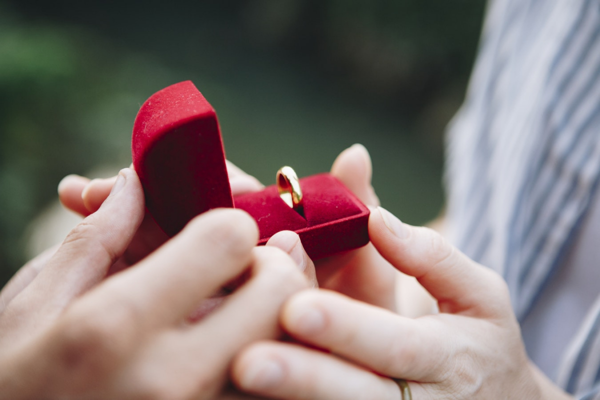 Какими кольцами делают предложение девушке выйти замуж