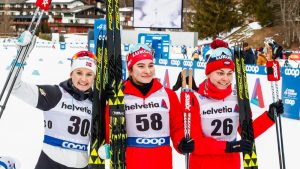 Наталья Непряева стала вице-чемпионом лыжной гонки «Тур де Ски»