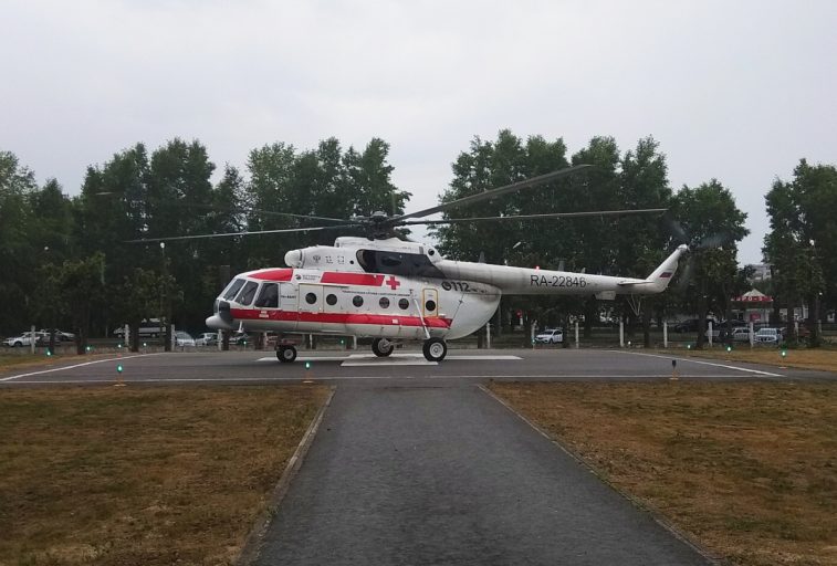 Девять человек доставили вертолетом санавиации в медицинские учреждения Твери