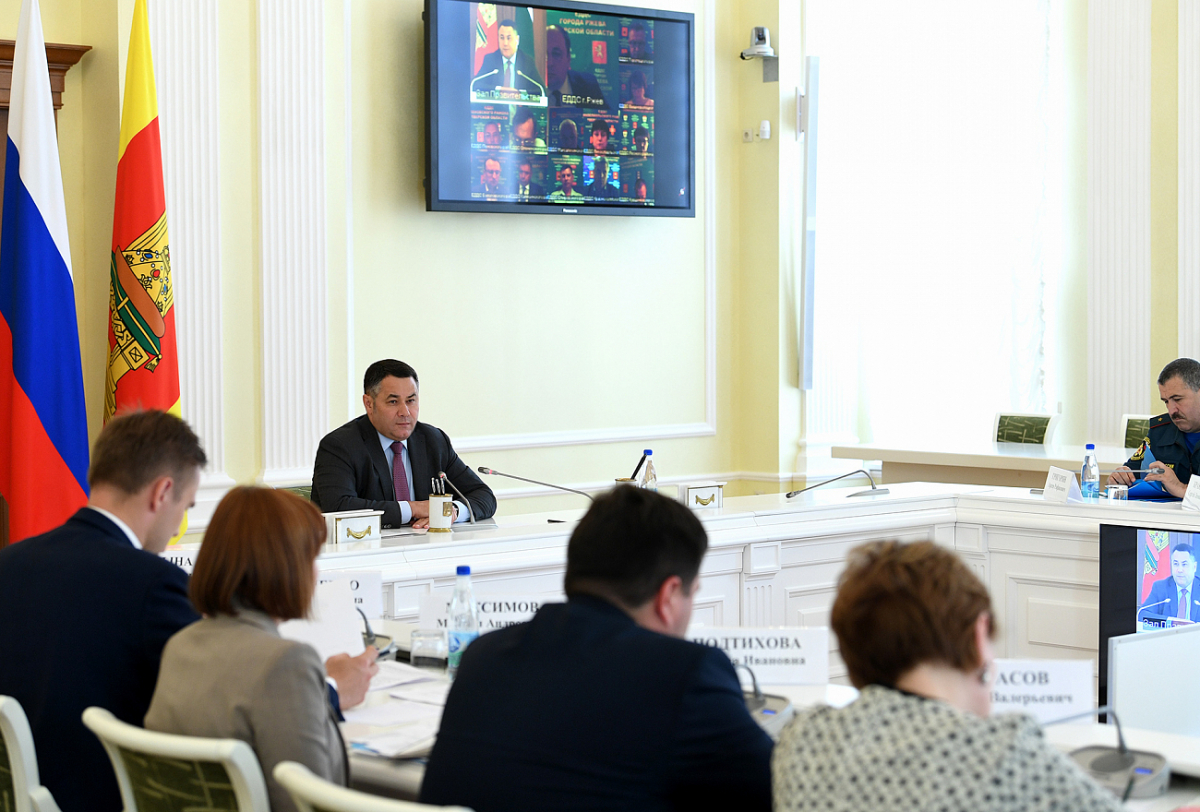 В Правительстве Тверской области обсудили подготовку к отопительному сезону