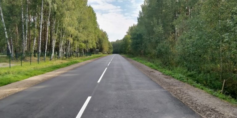 В Тверской области завершен ремонт автодороги Конаково – Дулово – Высоково