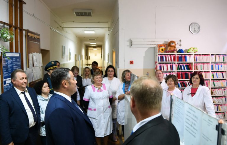 В Кимрах Тверской области отремонтируют детские поликлиники