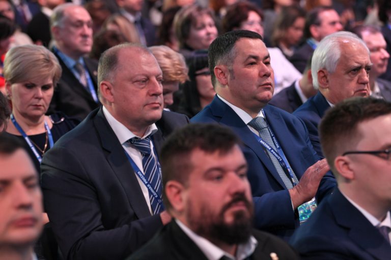 Тверской губернатор Игорь Руденя вошёл в Генсовет партии «Единая Россия»