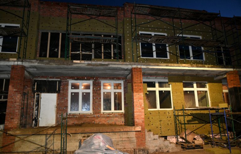 В Старице Тверской области строят новый детский сад
