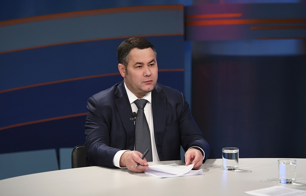 Игорь Руденя в прямом эфире рассказал о профилактике распространения коронавируса