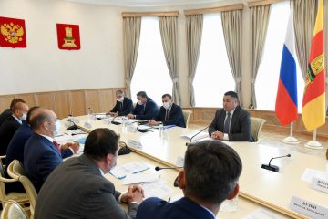 Игорь Руденя обсудил с руководством ПАО «Газпром» перспективы газификации Тверской области