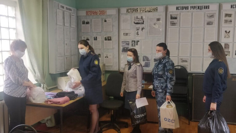 Сотрудники тверского СИЗО-1 приняли участие в благотворительной акции