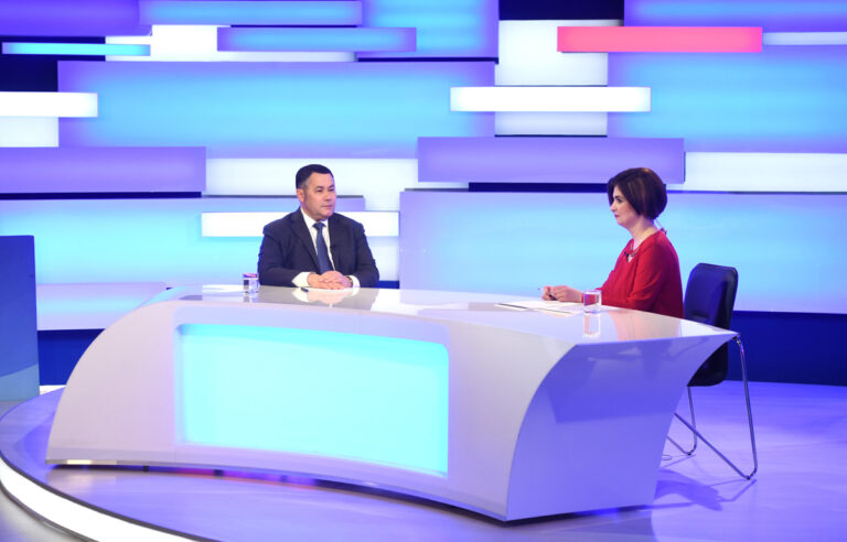 Игорь Руденя ответит на вопросы телезрителей в прямом эфире
