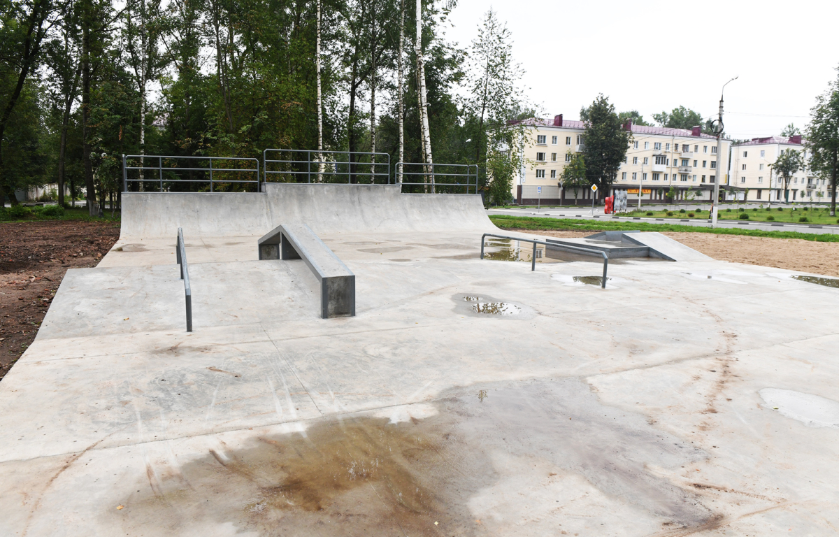 В Ржеве Тверской области создаётся скейт-парк