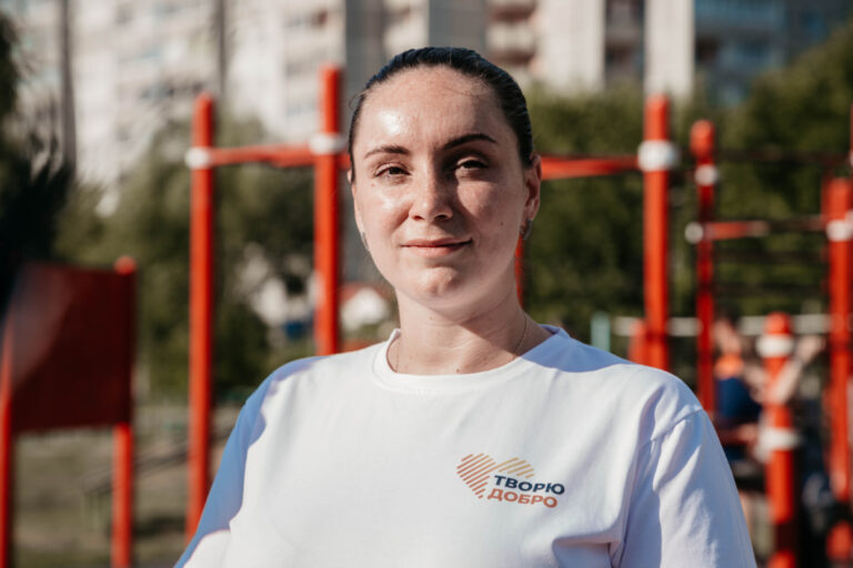 Юлия Саранова выступила в качестве «дворового тренера»