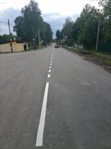 В посёлке Тверской области отремонтировали две дороги