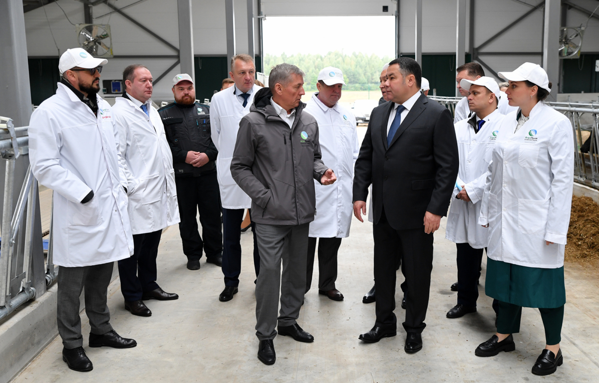 Тверской губернатор высоко оценил реализацию инвестпроектов Группы компаний «АгроПромкомплектация»
