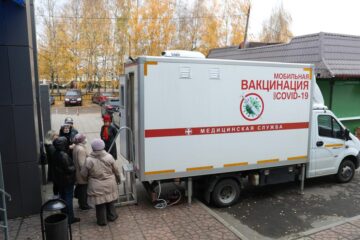Мобильные пункты вакцинации в Твери пользуются огромной популярностью у жителей