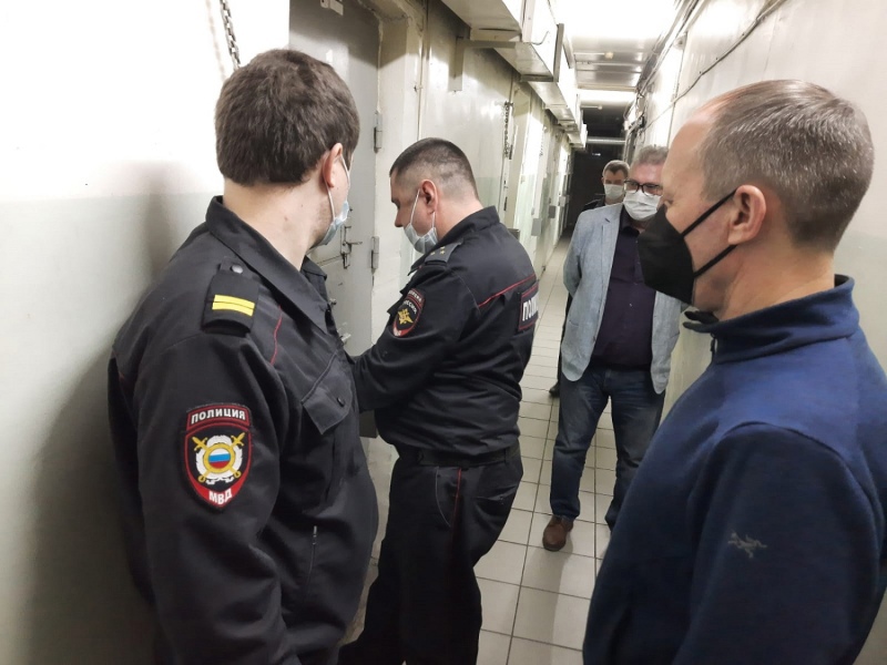 Члены Общественного совета проинспектировали изолятор временного содержания Тверской области