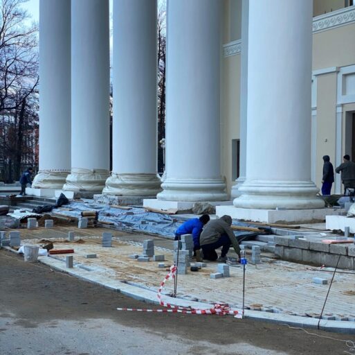 В Твери завершается оформление отреставрированного Театра драмы