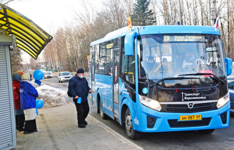 В Тверской области отчитались о работе синих автобусов в Конаково