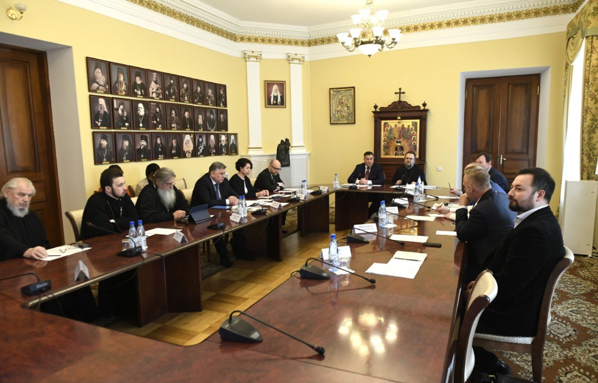 В Тверской области обсудили строительство Спасо-Преображенского собора