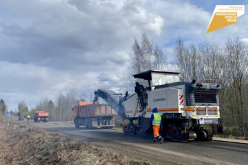 В Тверской области продолжается ремонт дорог