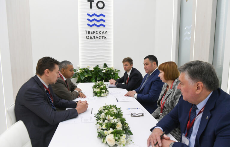 ПМЭФ-2022: Губернатор Игорь Руденя обсудил сотрудничество с компанией «Милфудс»
