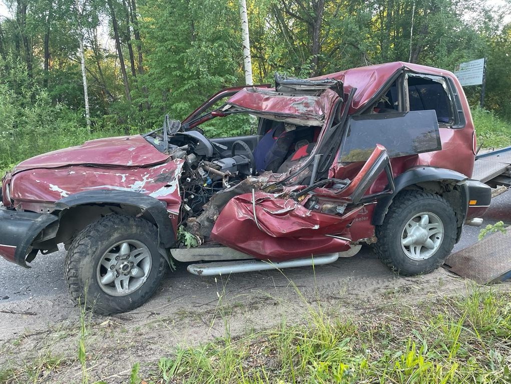 В Тверской области водитель врезался в дерево и погиб