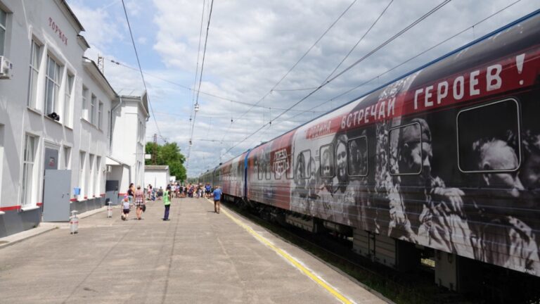 В Тверскую область прибыл уникальный поезд-музей