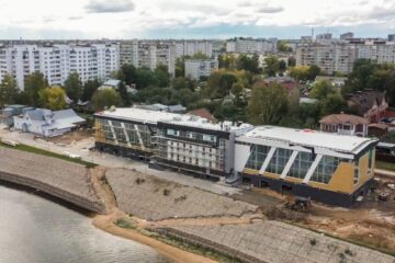 В Тверской области завершают строительство гребной базы