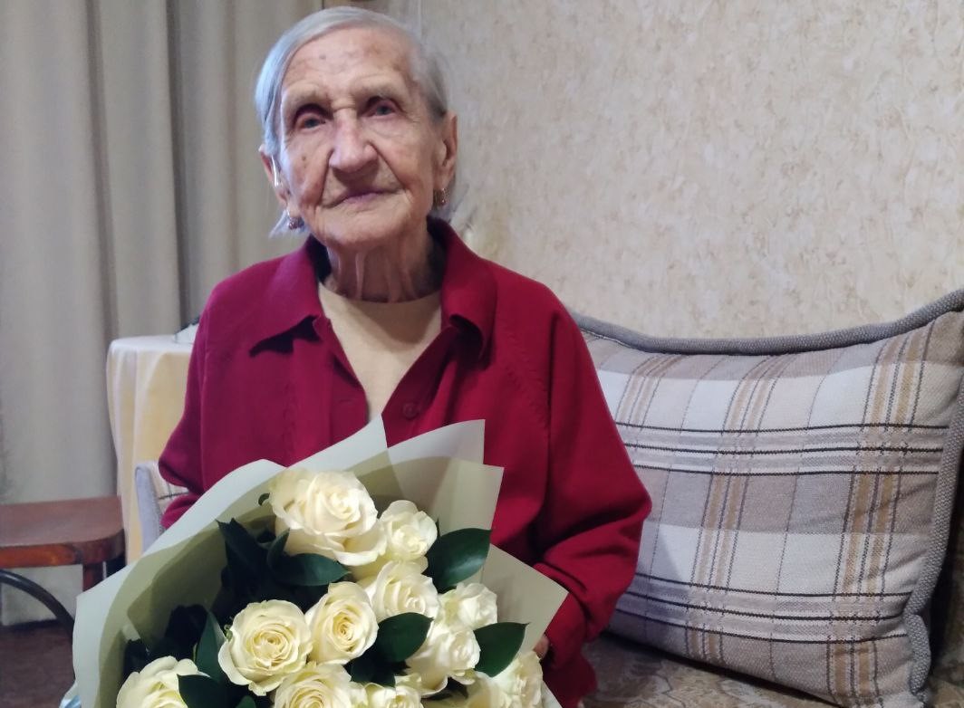 Тверичанке Евгении Смирновой исполнился 101 год