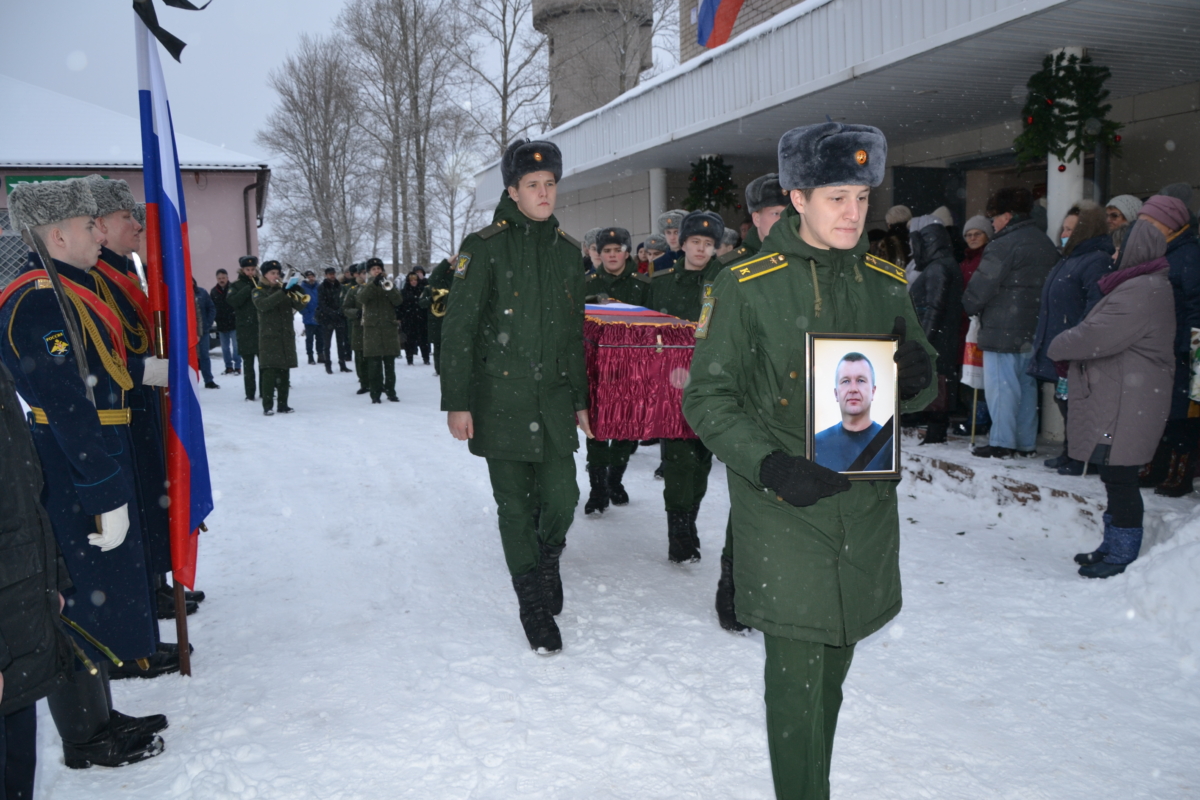 В Тверской области простились с погибшим рядовым