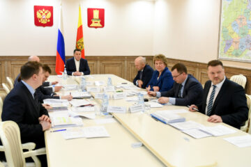 Губернатор провел совещание с Правительством Тверской области