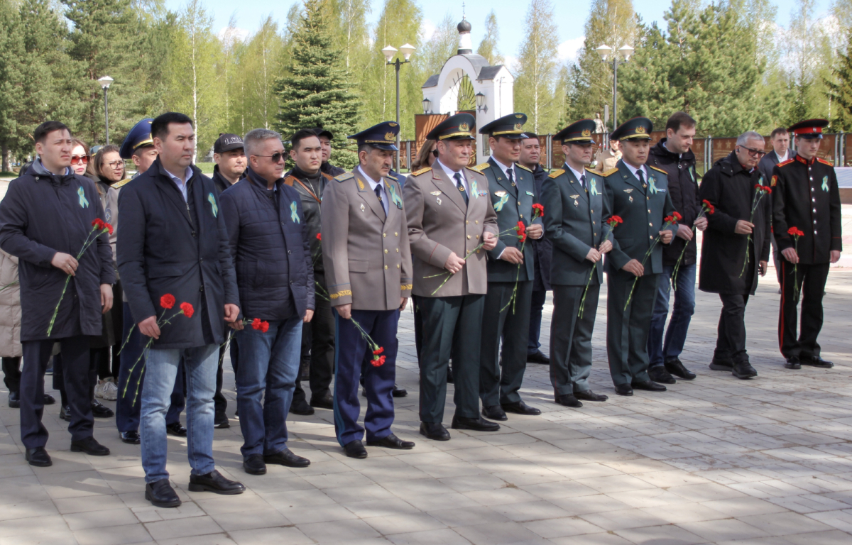 Иностранная делегация почтила память павших на ржевской земле в годы Великой Отечественной войны