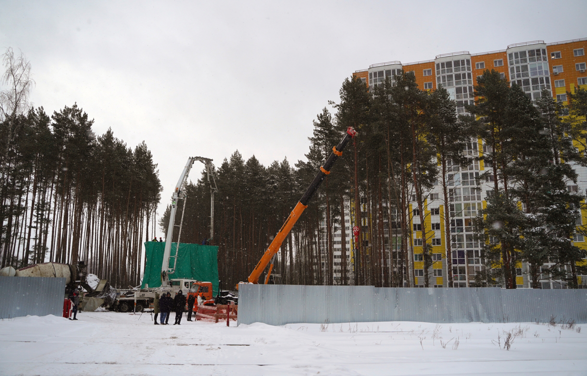Игорь Руденя совершает рабочую поездку по социально значимым объектам строительства в Твери