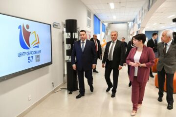 Вячеслав Володин и Губернатор Игорь Руденя посетили в Твери новые школу и поликлинику и предприятие