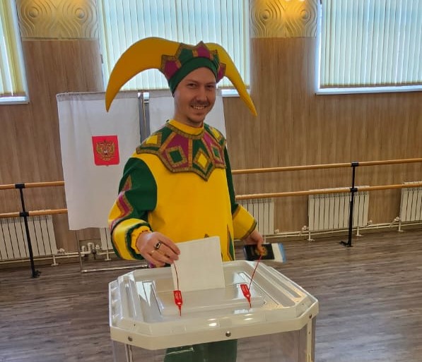 На выборах Президента РФ в Тверской области проголосовал необычный избиратель