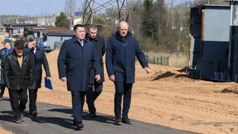 Игорь Руденя: «Работы по строительству Западного моста в Твери ведутся высокими темпами»